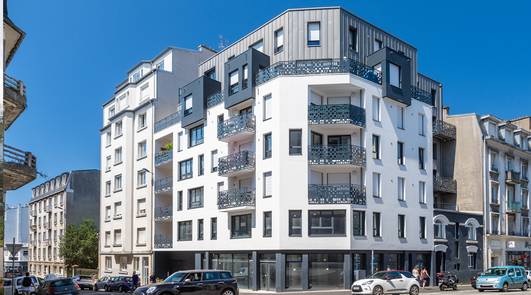 Ilôt Branda rue Victor Hugo, Brest - Cap Architecture